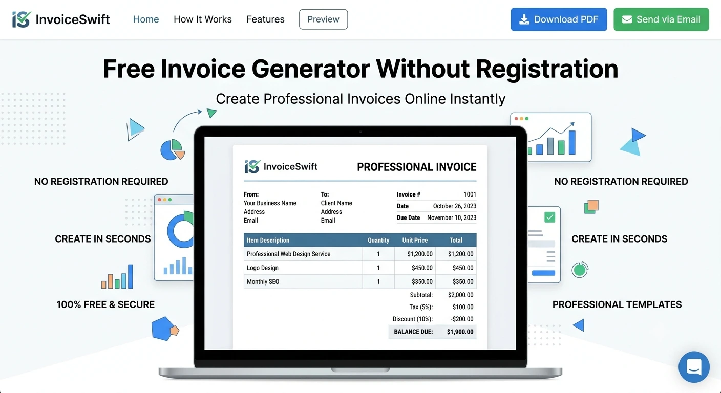 Free Invoice Generator Without Registratio